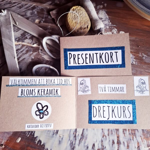 Presentkort - Drejkurs